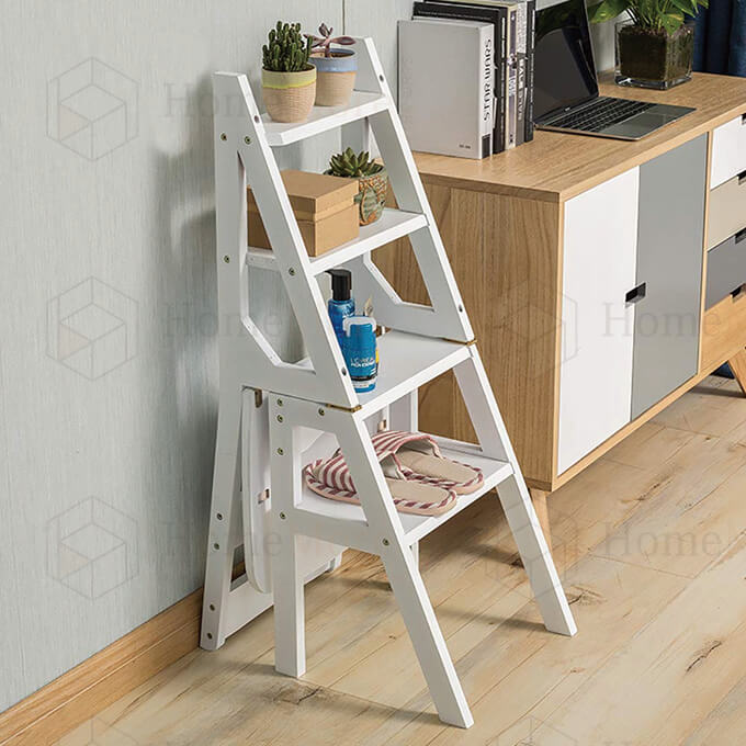 MULTIFUNCTIONAL TWO STEP FOLDING LADDER S2302 Homemore   Multifunctional Two Step Folding Ladder S2302 7 